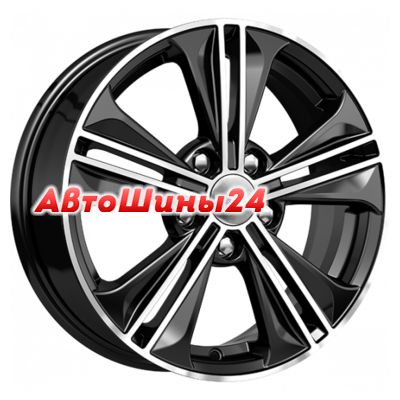 6x16/5x114,3 ET43 D67,1 КС778 Алмаз черный