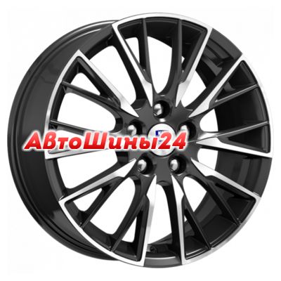 6,5x17/5x114,3 ET49 D67,1 Солт-оригинал (КС773) Алмаз черный