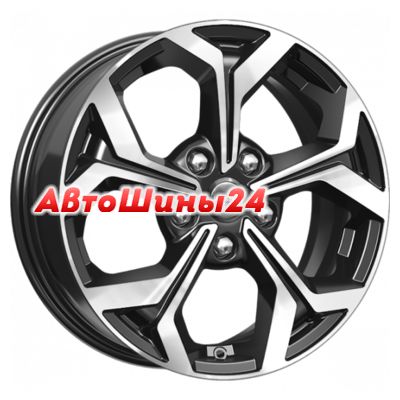 6,5x16/5x114,3 ET45 D67,1 КС878 Алмаз черный