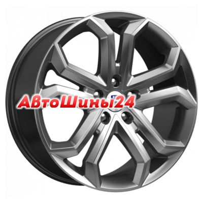 8,5x19/5x114,3 ET35 D67,1 Пандора (КС466) Дарк платинум