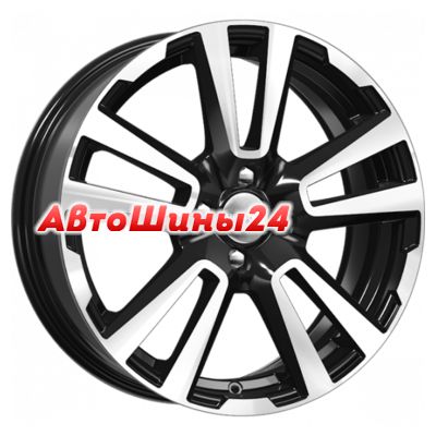 6,5x17/4x100 ET43 D60,1 КС874 Алмаз черный