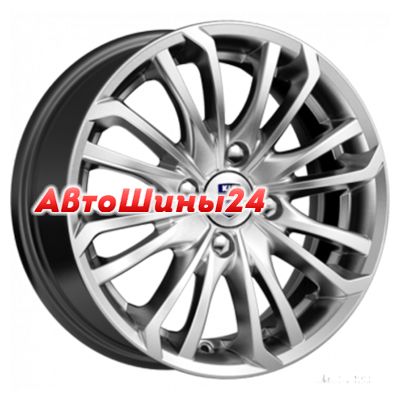 6,5x16/4x100 ET45 D67,1 Рим (КС639) Дарк платинум