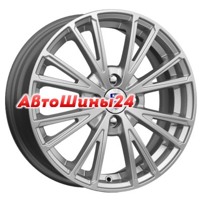 6x16/4x100 ET41 D60,1 Меандр-оригинал (КС879) Сильвер SK