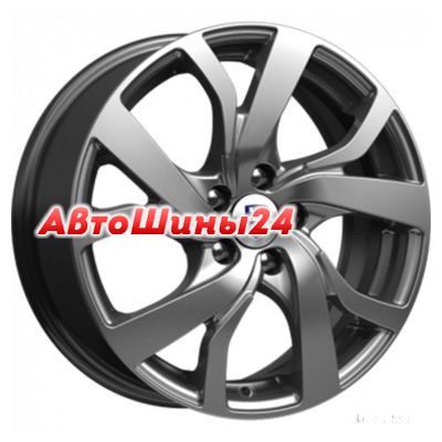 6,5x16/5x105 ET39 D56,6 Палермо-оригинал (КС607) Дарк платинум