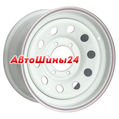 8x16/6x139,7 ET30 D110 Тойота/Ниссан/L200 2005+ Белый