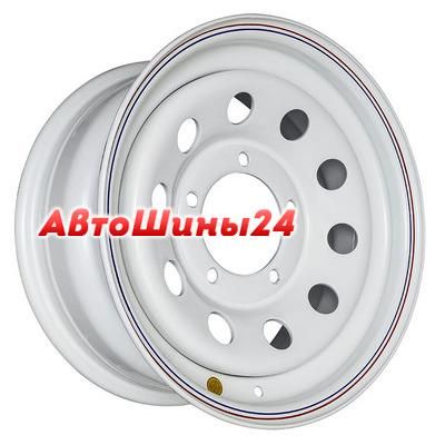 7x16/5x139,7 ET15 D110 УАЗ Белый