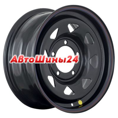 8x16/5x139,7 ET-19 D110 УАЗ (треуг. мелкий) Черный