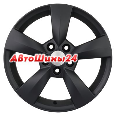 6x15/5x100 ET43 D57,1 KHW1504 (Fabia) Black matt