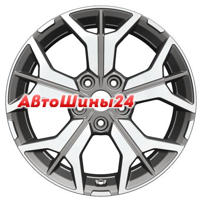 7x17/5x114,3 ET45 D67,1 KHW1715 (CX-5/i40) Gray-FP