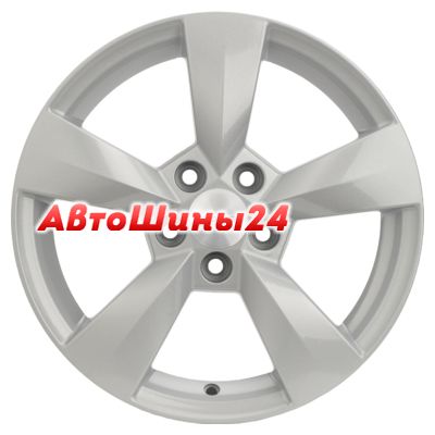 6x15/5x100 ET43 D57,1 KHW1504 (Fabia) F-Silver