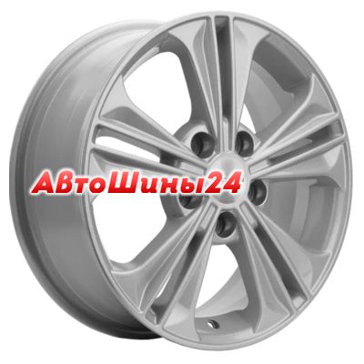 6x16/5x112 ET50 D57,1 KHW1603 (Jetta) F-Silver