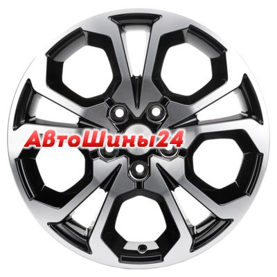 6,5x17/5x114,3 ET50 D66,1 KHW1711 (Arkana/Kaptur) Black-FP
