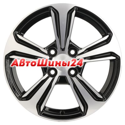 6x15/4x100 ET48 D54,1 KHW1502 (Rio/Solaris) Black-FP