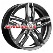 6x16/5x100 ET38 D57,1 Sayan (КС731) Дарк платинум