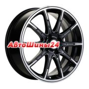 6,5x17/4x100 ET50 D60,1 KHW1707 (Lada Vesta) Black-FP