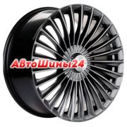 9,5x20/5x112 ET38 D66,6 KHW2008 (Mercedes Rear) Dark Chrome