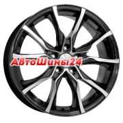 7,5x17/5x115 ET44 D70,2 Твист (КС697М) Алмаз черный