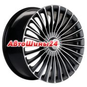 9,5x20/5x112 ET38 D66,6 KHW2008 (Mercedes Rear) Gray-FP Matt