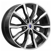 7,5x18/5x114,3 ET37 D66,6 Портер (КС906) Алмаз черный