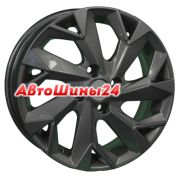 6x15/4x100 ET50 D60,1 KHW1508 (Vesta) Gray