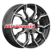 6x15/4x100 ET37 D60,1 Бохо (КС1037) Блэк Джек