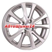 6x15/5x105 ET39 D56,6 509 Silver