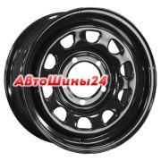 8x17/6x139,7 ET0 D110 Toyota Nissan Semicircle Gloss Black (LTM)
