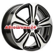 6x15/4x100 ET45 D56,6 KHW1502 (Nexia) Black-FP