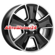 6,5x16/5x114,3 ET46 D67,1 KHW1601 (Mitsubishi) Black-FP