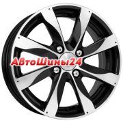 5,5x14/4x100 ET43 D60,1 Джемини-оригинал (КС480) Алмаз черный