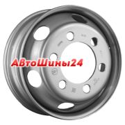 6x17,5/6x222,25 ET135 D164 Silver (3176052) (11 мм) Китай 2 500 кг футорка с вент.
