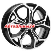 7x17/5x108 ET50 D63,35 KHW1702 (Ford C-Max) Black-FP