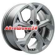 6,5x16/5x114,3 ET46 D67,1 KHW1606 (Mitsubishi) Gray