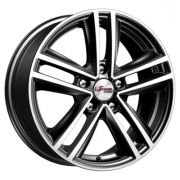 6,5x16/5x114,3 ET50 D66,1 Катар (КС885) Блэк Джек