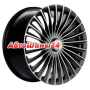 9,5x20/5x112 ET38 D66,6 KHW2008 (Mercedes Rear) Gray-FP