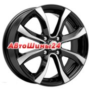 6x15/4x114,3 ET40 D67,1 Дайс (КС696) Блэк Джек