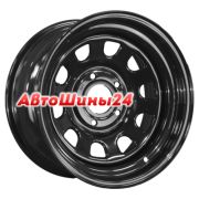 8x16/5x130 ET0 D84,1 Mercedes Semicircle Gloss Black (LTM)