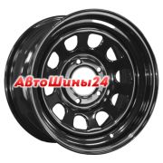 8x16/5x130 ET20 D84 Mercedes Semicircle Gloss Black (LTM)