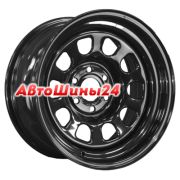 8x16/6x114,3 ET0 D66 Nissan Navara D40 2.5TD Semicircle Gloss Black (LTM)