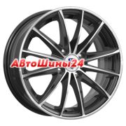 6x15/4x100 ET40 D60,1 Пойнт Бланк-оригинал (KC884) Алмаз черный SK