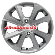 6x15/4x100 ET50 D60,1 KHW1501 (Vesta) Gray