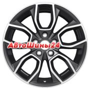 7x17/5x114,3 ET45 D67,1 KHW1713 (CX-5/i40/X-Trail) Black-FP