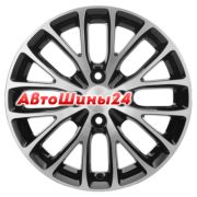 6x15/4x100 ET37 D60,1 KHW1506 (XRay) Black-FP