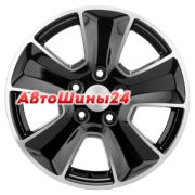 6,5x16/5x114,3 ET50 D66,1 KHW1601 (Renault/Nissan) Black-FP